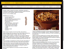 Tablet Screenshot of cassoulet.net