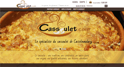 Desktop Screenshot of cassoulet.com